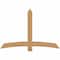 Ekena Millwork Bellingham Timber Gable Bracket, Western Red Cedar, 72"W x 48"H x 5 1/2"D x 5 1/2"F, 16/12 Pitch GBW072X48X0606BEL00SWR - alternate 1